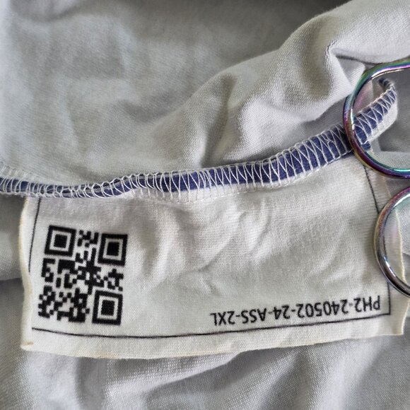 Punks Not Dead Tank Top Mens 2XL Purple Skull Graphic Biker Stretch Unbranded - Picture 9 of 10